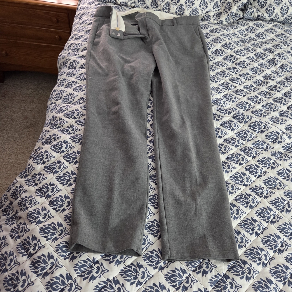 J.Crew Cameron Slim Crop Pants – Gray | Size 16